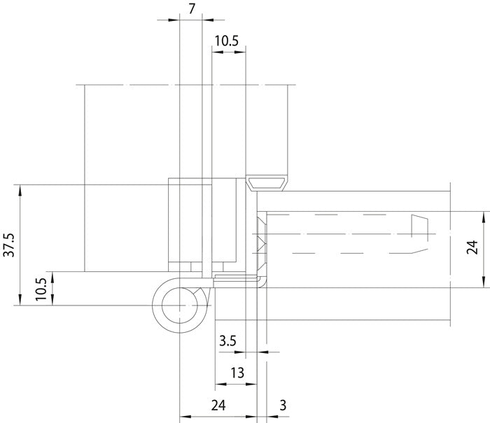 Simonswerk Objektband VARIANT VX 7939 ( 3000700118 ) Edelstahl matt gebürstet 160 kg gefälzte Türen