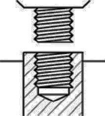 Mandrin de perçage sans clé RÖHM Supra S (4000832214) diamètre de serrage 0,5-10 mm pour rotation dans le sens des aiguilles d'une montre