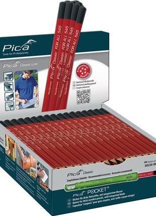 Pica Markierstift Classic FOR ALL ( 4000871357 ) Länge 23 cm gespitzt