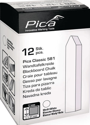 Pica tableau noir craie classique (4000871432) blanc