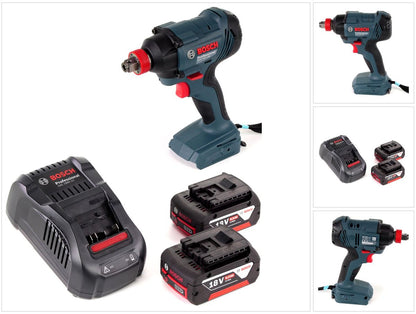 Bosch GDX 18 V-180 Li-Ion Akku Drehschlagschrauber + 2 x 6,0 Ah Akku + Ladegerät - Toolbrothers