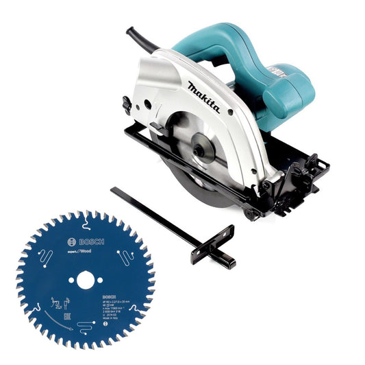 Makita 5604 R Hand Kreissäge 165 mm 950 Watt mit 2x Sägeblatt, ohne Koffer - Toolbrothers