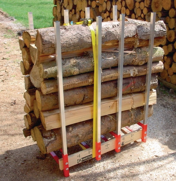 Nestle Sägebock Holzmichel ( 4000815589 ) Breite 820 x Höhe 1130 x Tiefe 465 mm Alu / Holz