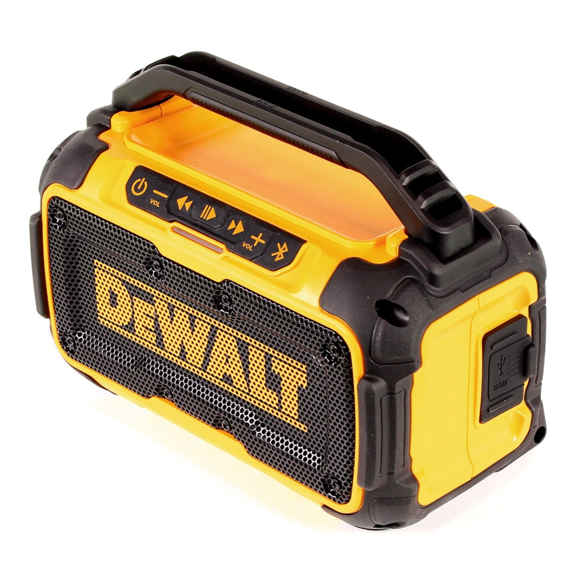 DeWalt DCR 011 Akku Bluetooth Lautsprecher 10,8-18V + 1x Akku 2,0Ah - ohne Ladegerät - Toolbrothers