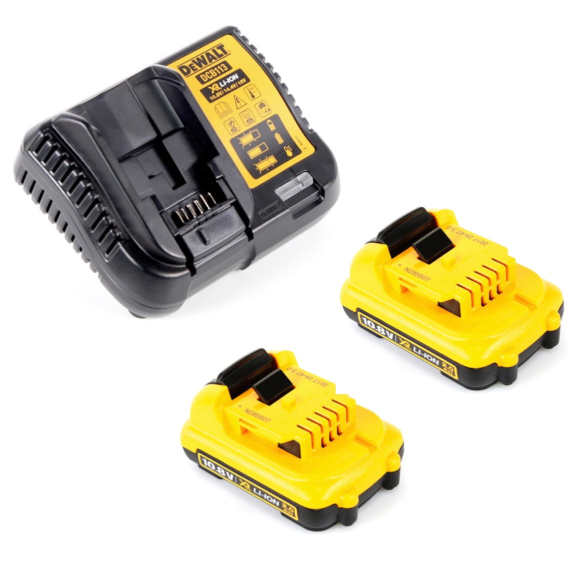 DeWalt DCR 011 Akku Bluetooth Lautsprecher 10,8-18V + 2x Akku 2,0Ah + Ladegerät - Toolbrothers