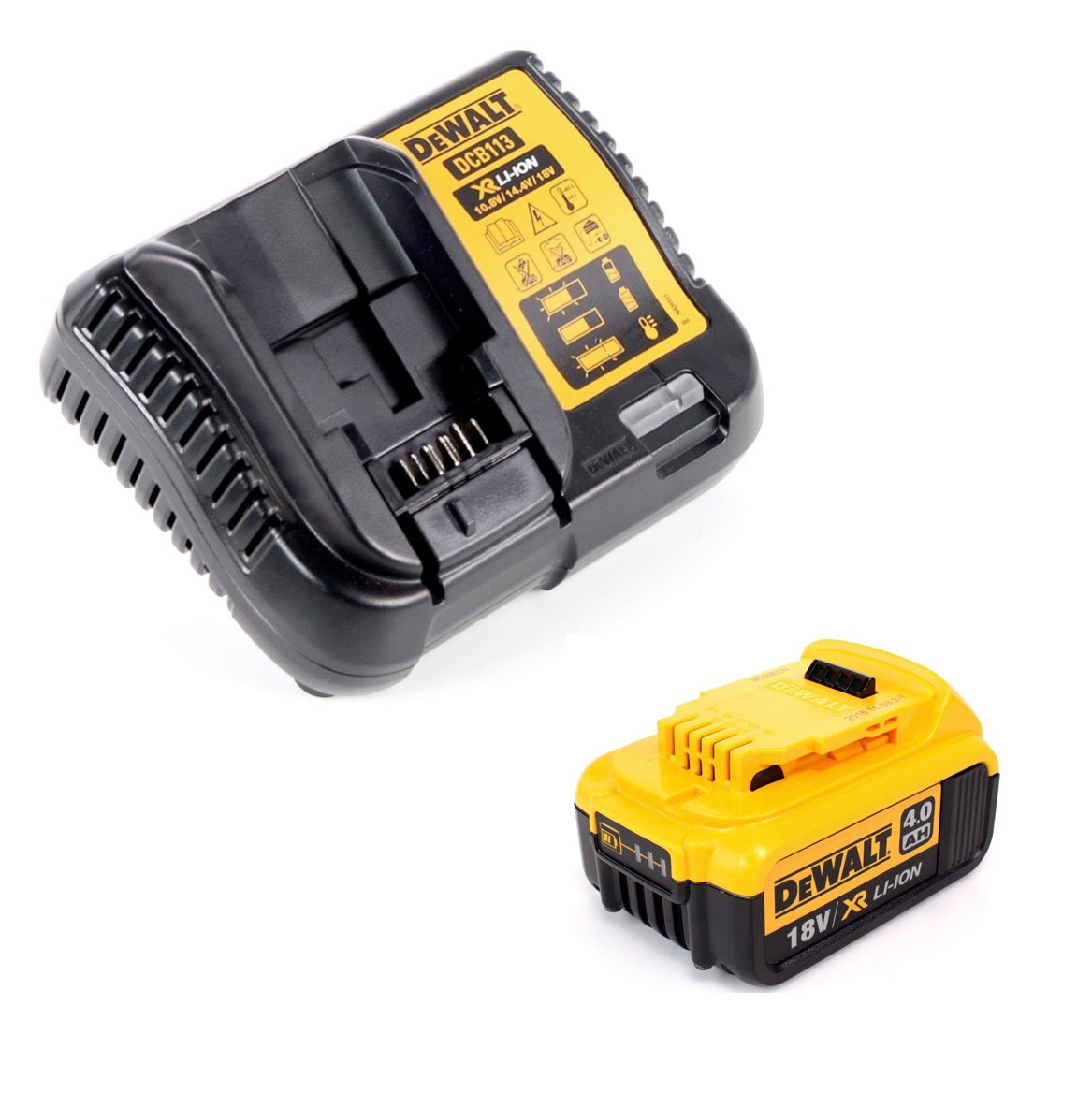 DeWalt DCR 011 Akku Bluetooth Lautsprecher 10,8-18V + 1x Akku 4,0Ah + Ladegerät - Toolbrothers