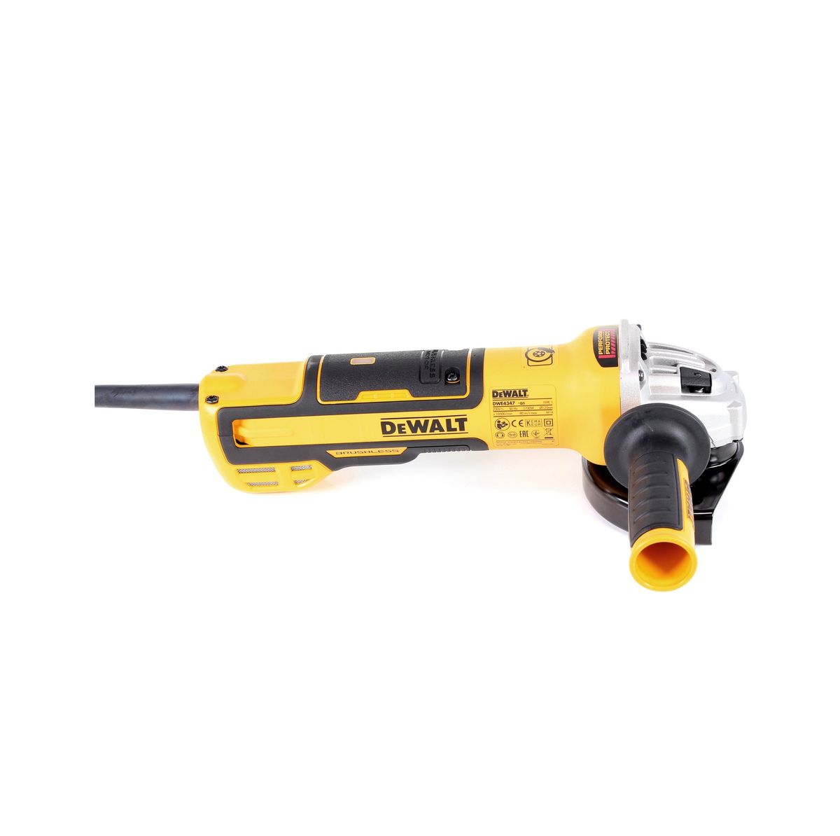 DeWalt DWE 4347-QS 1700 W Winkelschleifer 125 mm + 5x XR FlexVolt Extreme Trennscheiben Metall 125 x 1,1 mm - Toolbrothers