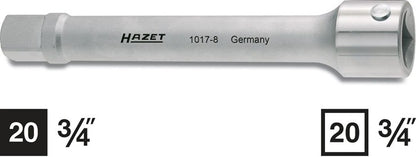 Rallonge Hazet 1017-8 (8000467329) 3/4″ longueur 200 mm