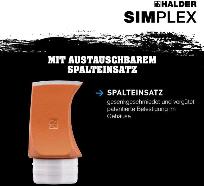 Halder Spalthammer SIMPLEX ( 4000815572 ) 4100 g Stiellänge 850 mm