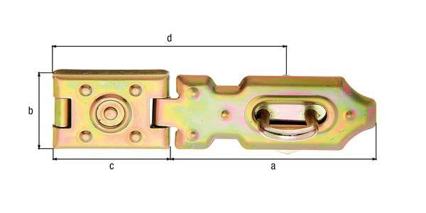 GAH Alberts Sicherheitsüberfalle ( 8002424323 ) Länge 70 x 35 mm Breite 26 mm