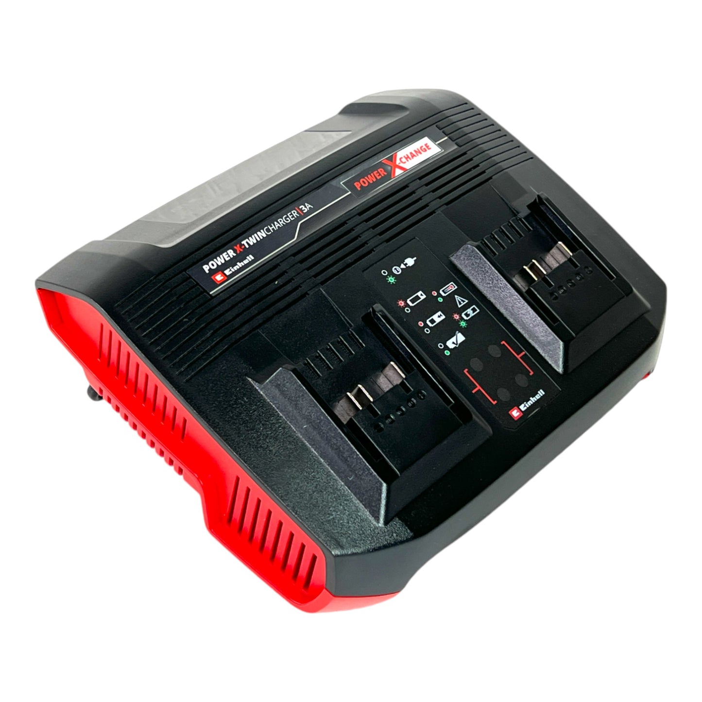 Einhell Power X-Twincharger 3A chargeur double 18 V 3 A (4512069) pour toutes les batteries Li-Ion Power X-Change