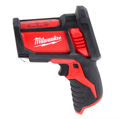 Milwaukee C12 LTGH Laser Messgerät 12 V Laser Gun Thermometer Wärmebildkamera Solo im Koffer - ohne Akku, ohne Ladegerät - Toolbrothers