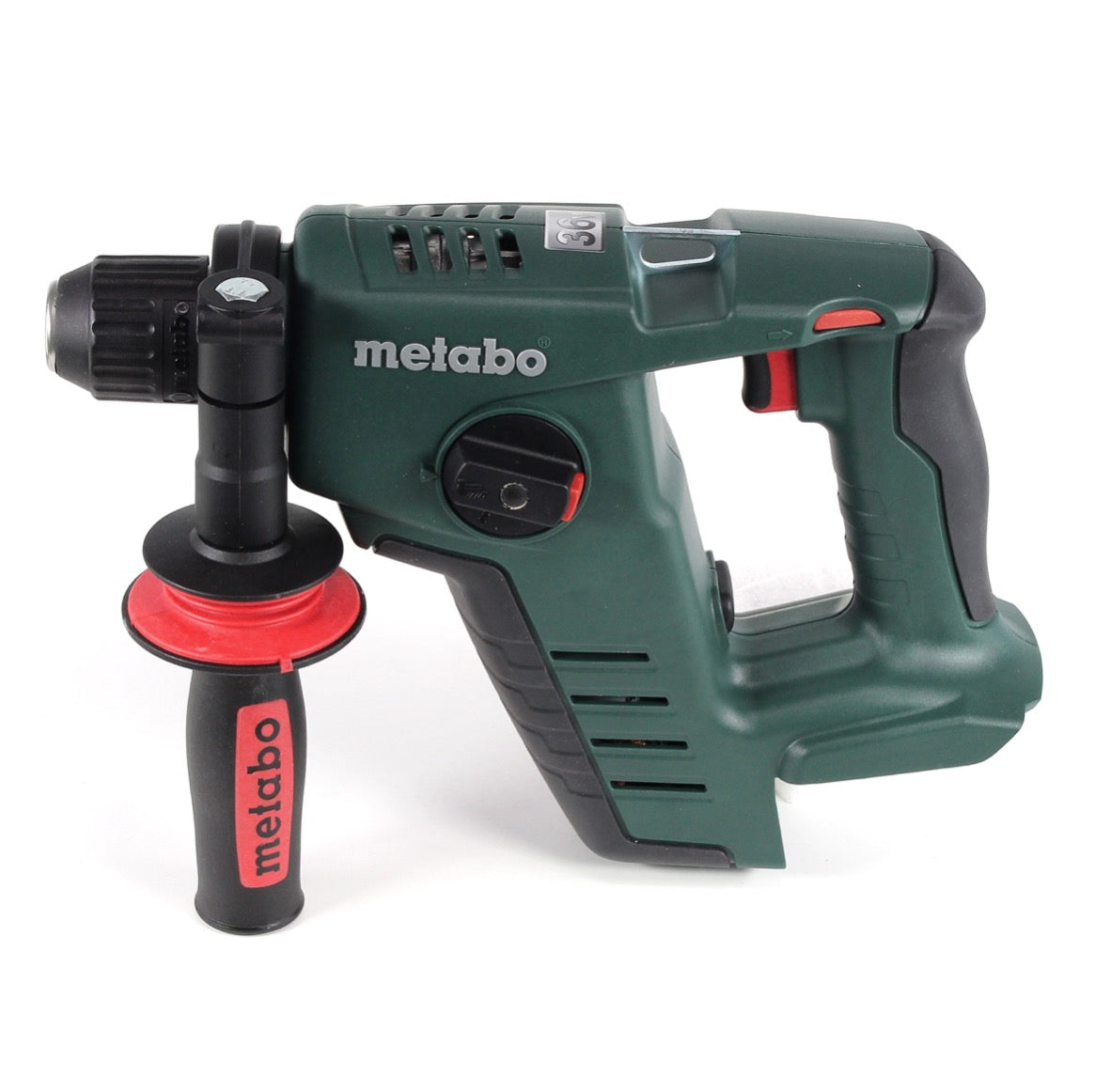 Metabo BHA 36 LTX Akku Bohrhammer 36 V im Koffer + 2 x 1,5 Ah Akku + Ladegerät - Toolbrothers