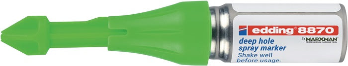 Edding marqueur de trou de forage en spray 8870 (9000487951) vert fluo