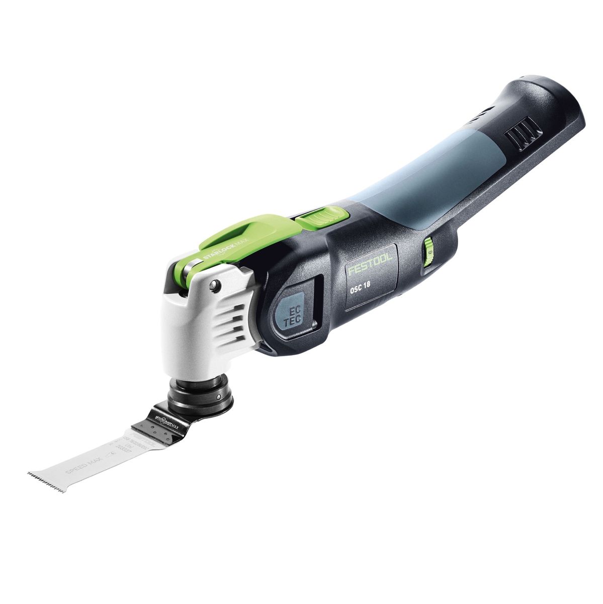 Festool OSC 18 Li E-Basic Set Vecturo Akku Oszillierer 18V ( 574849 ) Brushless StarlockMax Solo im Systainer + Zubehör - ohne Akku, ohne Ladegerät - Toolbrothers