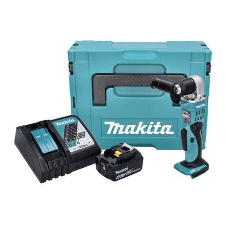 Makita DDA 351 RG1J Akku Winkelbohrmaschine 18 V 13,5 Nm + 1x Akku 6,0 Ah + Ladegerät + Makpac - Toolbrothers