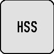 BOSS Schneideisen Form B ( 4114735265 ) G 2 ″ x 11 A