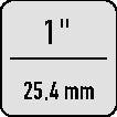 ASW Kraftverbindungsteil 750 SWH ( 4000820870 ) Antrieb 1 ″ Abtrieb 1 ″