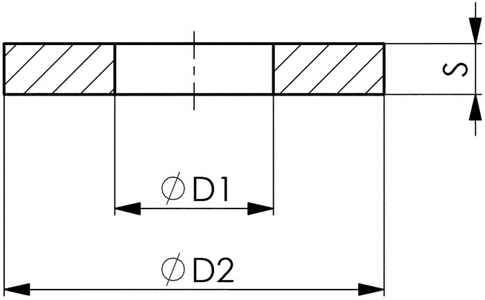 Rondelle AMF DIN 6340 (4000833437) pour vis M10