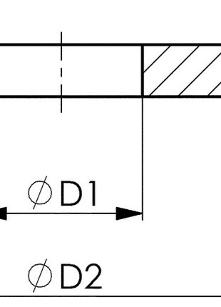 Rondelle AMF DIN 6340 (4000833439) pour vis M14