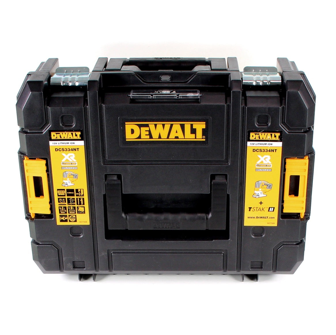 DeWalt DCS 334 S1 Akku Pendelhub Stichsäge 18V Brushless + 1x Akku 1,5Ah + Ladegerät + TSTAK - Toolbrothers