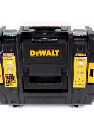 Scie sauteuse pendulaire à batterie DeWalt DCS 334 NT 18V brushless + 1x batterie 4,0Ah + TSTAK - sans chargeur