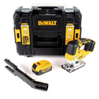 Scie sauteuse pendulaire à batterie DeWalt DCS 334 NT 18V brushless + 1x batterie 4,0Ah + TSTAK - sans chargeur