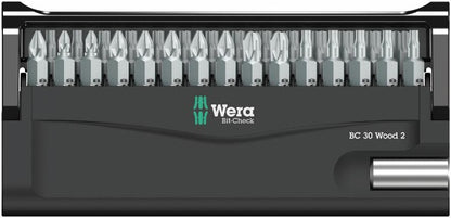 Assortiment d'embouts Wera Bit-Check 30 TX Universal 1 SB (4000828163) 30 pièces