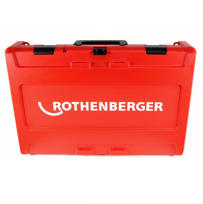 Rothenberger ROMAX AC ECO Set M 230 V Pressmaschine Typ C für Netzbetrieb im Transportkoffer + 3 x Pressbacken ( 15750 ) - Toolbrothers