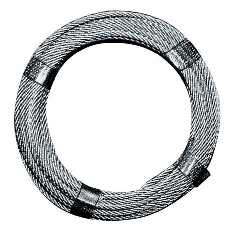 Câble métallique (1000134013) Ø 3,0 mm longueur 280 m 6 x 7 + 1 FE acier, galvanisé