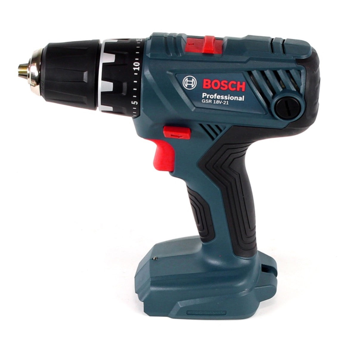 Bosch Professional GSR 18V-21 Akku Bohrschrauber 18V 55Nm + 2x Akku 2,0Ah + Ladegerät + L-Boxx - Toolbrothers