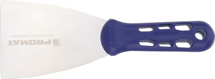 Spatule de peintre (4000816549), largeur 80 mm, acier inoxydable poli, inoxydable et résistant aux acides