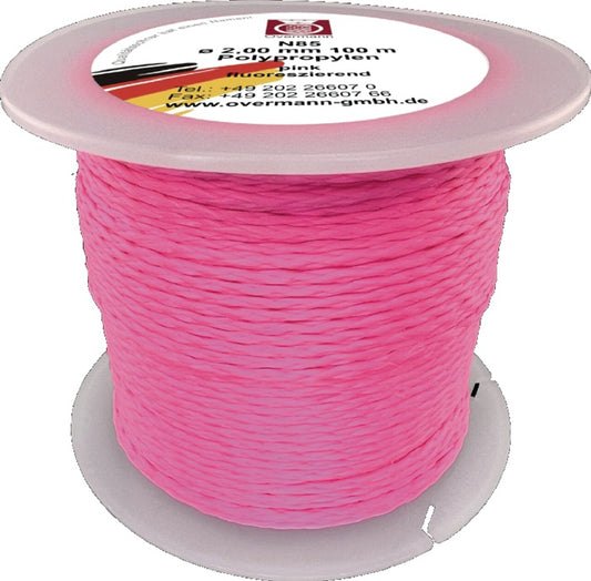 Pflastererschnur ( 4000816693 ) Länge 100 m Ø 2 mm pink, fluoreszierend