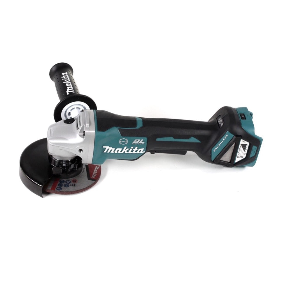 Makita DGA 517 Z Akku Winkelschleifer 18 V 125 mm Brushless Solo + 6x Schruppscheibe - ohne Akku, ohne Ladegerät - Toolbrothers