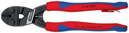 Coupe-boulons compact Knipex CoBolt (4000795400) longueur 200 mm boîtiers multi-composants souple 6 mm moyen 5,2 mm dur 4 mm