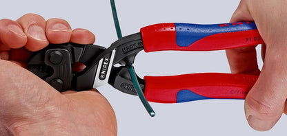 Coupe-boulons compact Knipex CoBolt (4000795400) longueur 200 mm boîtiers multi-composants souple 6 mm moyen 5,2 mm dur 4 mm