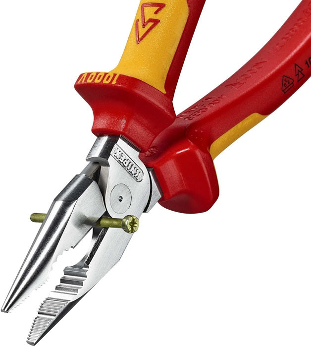 Knipex pince universelle pointue (8002875246) longueur 185 mm chromée VDE