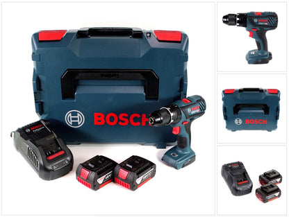 Bosch GSB 18 V-28 Professional 18 V Li-Ion Akku Schlagbohrschrauber in L-Boxx + 2 x 3,0 Ah Akku + Ladegerät - Toolbrothers