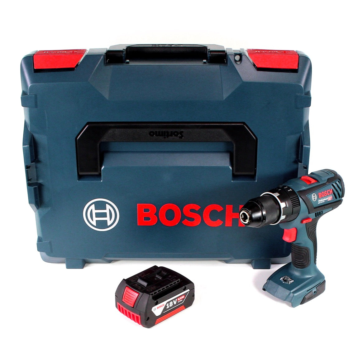 Bosch GSB 18 V-28 Professional 18 V Li-Ion Akku Schlagbohrschrauber in L-Boxx + 1 x 6,0 Ah Akku - ohne Ladegerät - Toolbrothers