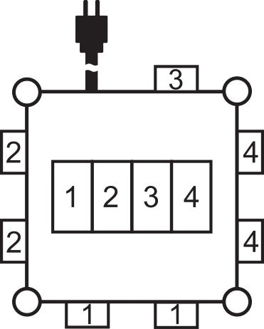 Distributeur de courant Brennenstuhl (8000337886) prise 400V/16 A