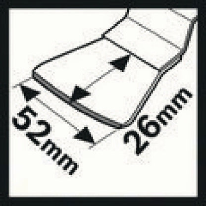 Grattoir Bosch ATZ 52 SC (4000908701) largeur 52 mm HCS