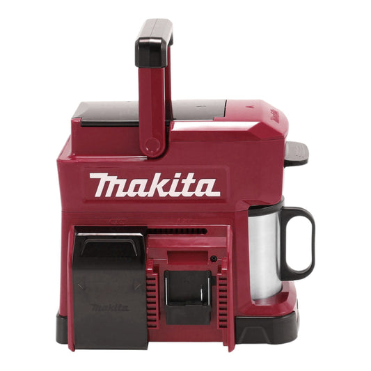 Machine à café à batterie Makita DCM 501 ZAR 12 V max. / 18 V Red Solo - sans batterie, sans chargeur