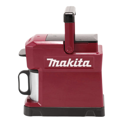 Machine à café à batterie Makita DCM 501 ZAR 12 V max. / 18 V Red Solo - sans batterie, sans chargeur