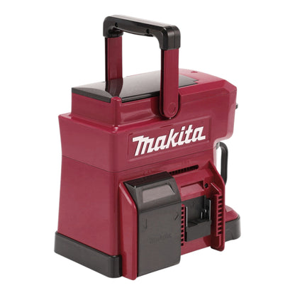 Machine à café à batterie Makita DCM 501 ZAR 12 V max. / 18 V Red Solo - sans batterie, sans chargeur