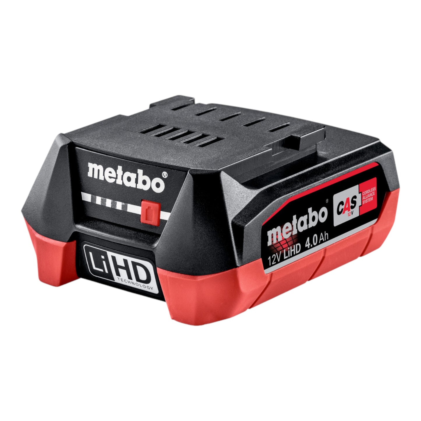 Metabo Akku Set 2x LiHD Akkupack 12 V  4,0 Ah / 4000 mAh Li-Ion mit Ladestandanzeige ( 2x 625349000 )