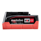 Juego de baterías Metabo 4x LiHD batería 12 V 4,0 Ah / 4000 mAh Li-Ion con indicador de nivel de carga (4x 625349000)