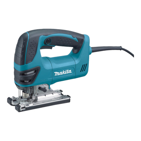 Makita 4350 FCTJ scie sauteuse à course pendulaire 720 watts 135 mm + jeu de 10 lames de scie sauteuse + Makpac