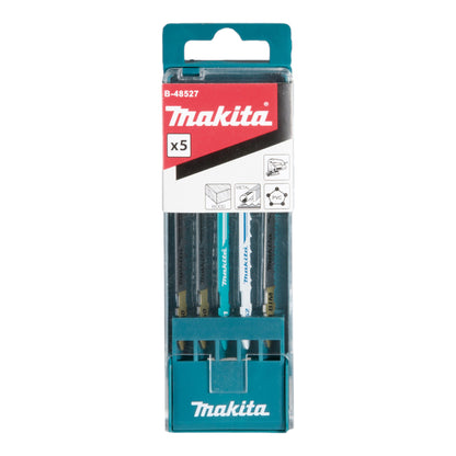 Makita 4350 FCTJ Pendelhub Stichsäge 720 Watt 135 mm + 5 tlg. Stichsägeblatt Set + Makpac