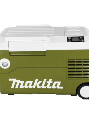 Makita DCW 180 ZO Caja de refrigeración y calefacción por batería 36 V (2x 18 V) 20 L Oliva - Outdoor Adventures Edition Solo - sin batería, sin cargador