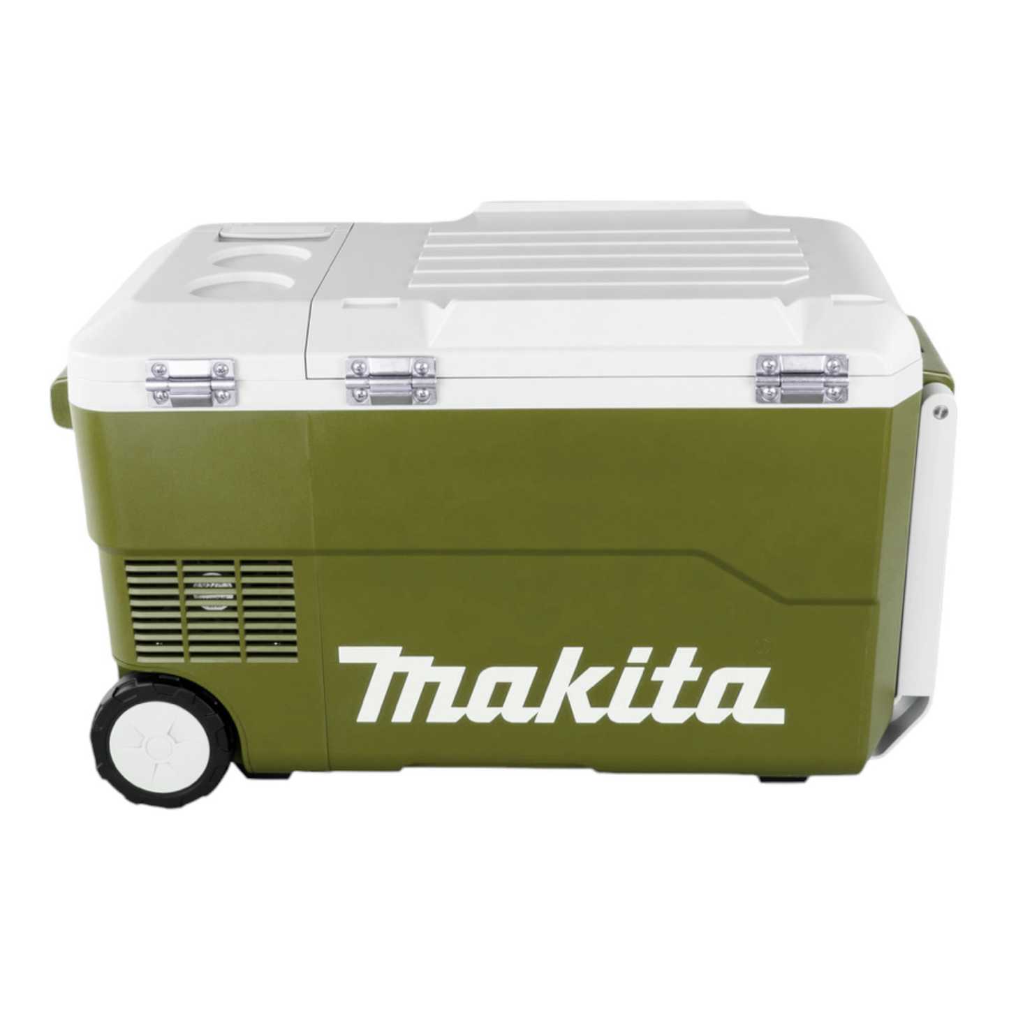 Makita DCW 180 ZO Boîte de refroidissement et de chauffage pour batterie 36 V (2x 18 V) 20 L Olive - Outdoor Adventures Edition Solo - sans batterie, sans chargeur